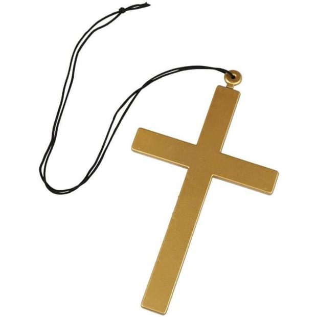 Wicked Costumes Priest/Nun Cross Fancy Dress Accessory  |   Religious FANCY DRESS Religious