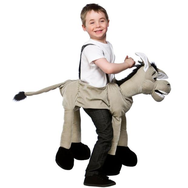 Wicked Costumes Ride on Donkey Child Fancy Dress Costume  |   Animal Animal Animal