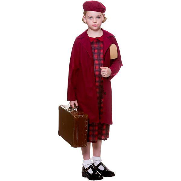 Wicked Costumes World War 2 30s 40s Girl’s Fancy Dress Costume  |   Historical FANCY DRESS Historical