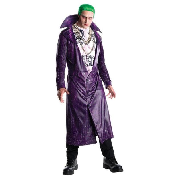 Deluxe Suicide Squad Joker Costume Halloween Fancy Dress Jacket & Shirt  |   Tv & film FANCY DRESS Tv & film