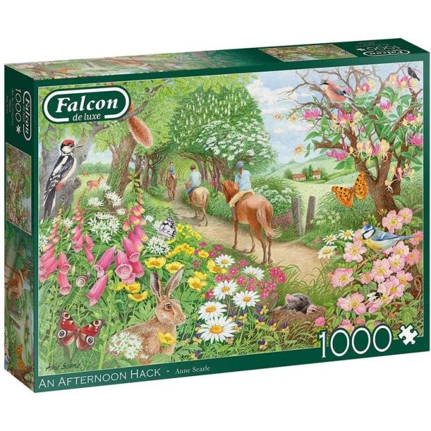 Jumbo, Falcon de luxe – An Afternoon Hack, Jigsaw Puzzles for Adults, 1,000 piece  |   Galt toys EDUCATIONAL Galt toys