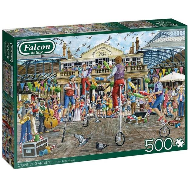 Jumbo, Falcon de luxe – Covent Garden, Jigsaw Puzzles for Adults, 500 piece  |   Galt toys EDUCATIONAL Galt toys