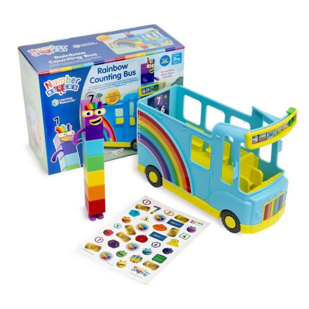 Learning Resources Numberblocks Rainbow Counting Bus  |   Learning resources EDUCATIONAL Learning resources