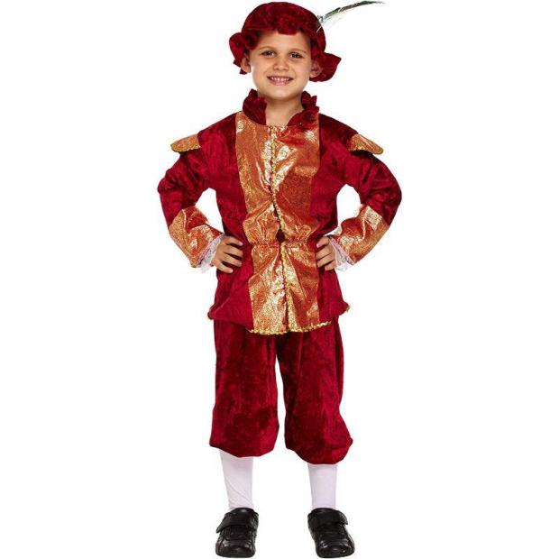 Henbrandt Tudor Boy Historical Boy’s Fancy Dress Costume  |   Historical FANCY DRESS Historical