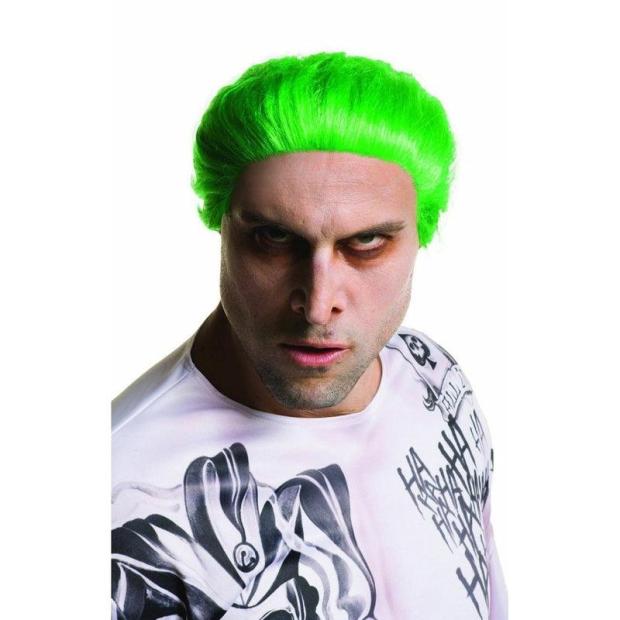 Suicide Squad Joker Wig Official Green Adult Fancy Dress Costume Accessory  |   Tv & film FANCY DRESS Tv & film