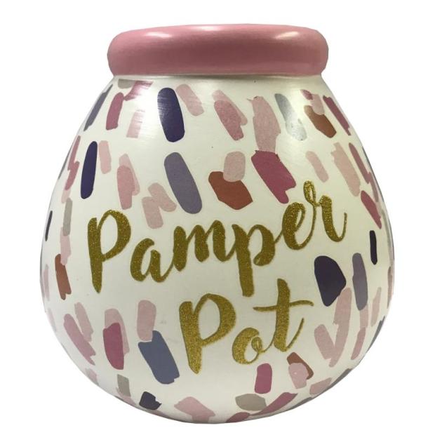 Pot of Dreams Ceramic Money Box Pamper Pot  |   Pot Of Dreams ARTS & CRAFTS Pot Of Dreams